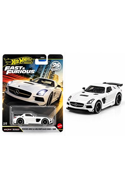 HOT WHEELS Premium Mercedes-Benz Sls Amg Coupe Black