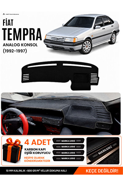e-biz Fiat Tempra (1992-1997) Analog Console Compatible Glove Box Cover, Glov...