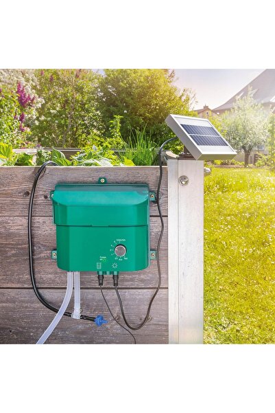 NO BRAND Sistem de irigare solar, kit de irigare prin picurare automată