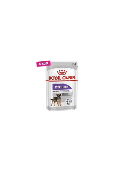 Royal Canin Sterilised Pouch Konserve Köpek Maması 85 gr 12'li