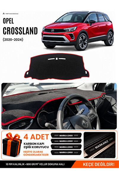 e-biz Opel Crossland (2020-2024) Compatible Dashboard Cover, Dashboard Case -...