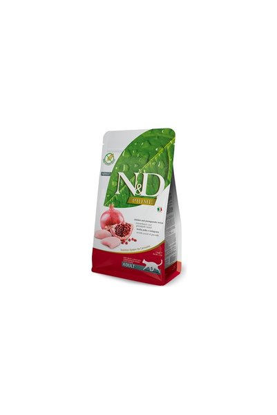 N&D Nd Prime Tavuk & Nar Adult Tahılsız Kedi Maması - 10 Kg