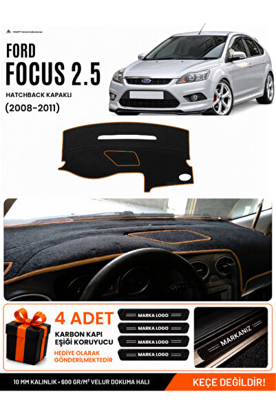 e-biz Ford Focus 2.5 Hatchback with Cover (2008-2011) Compatible Dashboard Co...
