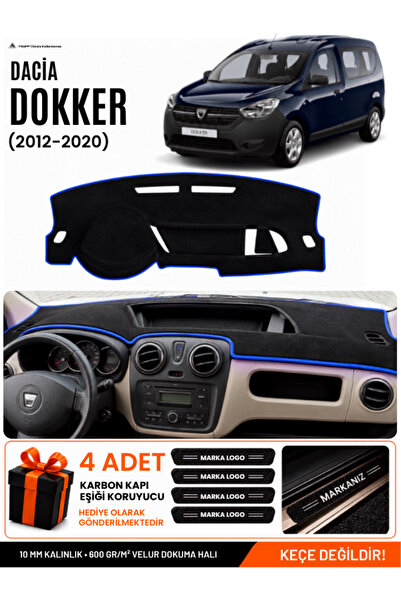 e-biz Daci̇a Dokker (2012-2020) Compatible Glove Box Protection, Glove Box Co...