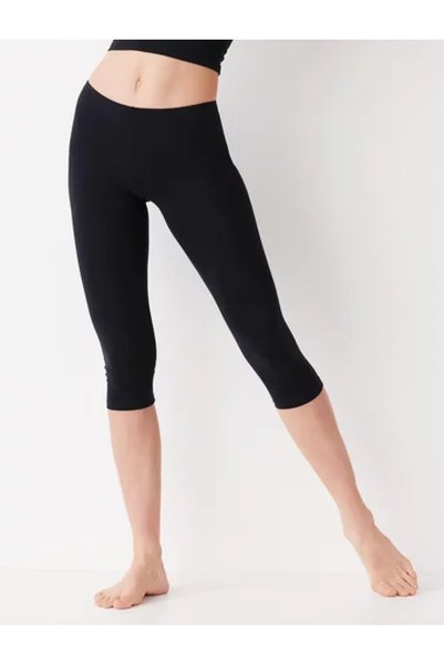 Miss Fit Colanți damă 3/4 Miss Fit, Negru