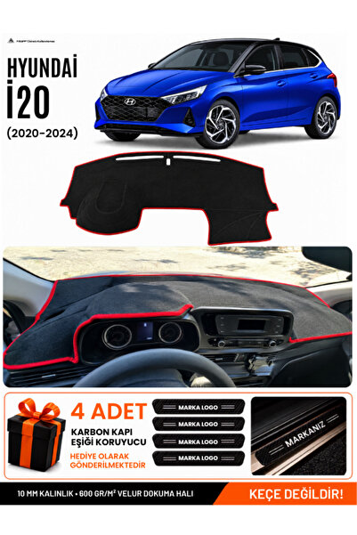 e-biz Hyundai̇ İ20 (2020-2024) Compatible Glove Box Cover, Glove Box Case - B...