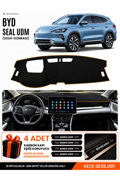 e-biz Byd Seal U Dm (2024-Later) Compatible Torpedo Cover, Torpedo Case - Bla...