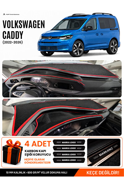 e-biz Volkswagen Caddy (2022-2026) Compatible Dashboard Cover, Dashboard Case...
