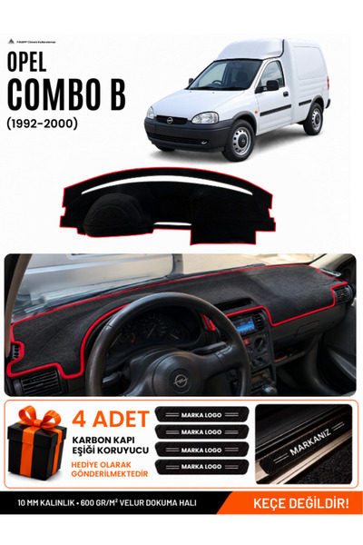 e-biz Opel Combo B (1992-2000) Compatible Glove Box Cover, Glove Box Case - B...