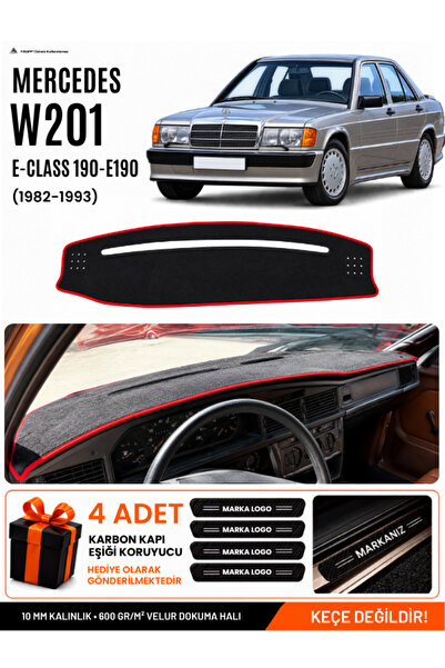 e-biz Mercedes W201 E-Class 190-190E (1982-1993) Compatible Dashboard Cover -...
