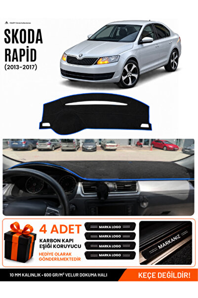 e-biz Skoda Rapid (2013-2017) Compatible Glove Box Protection, Glove Box Cove...