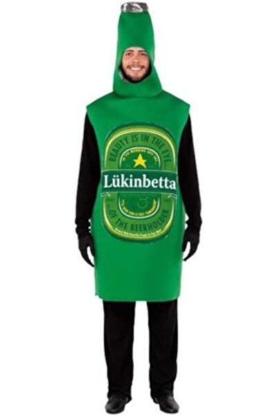 NO BRAND Costum universal amuzant pentru bărbați, tip sticlă de bere, Oktober...
