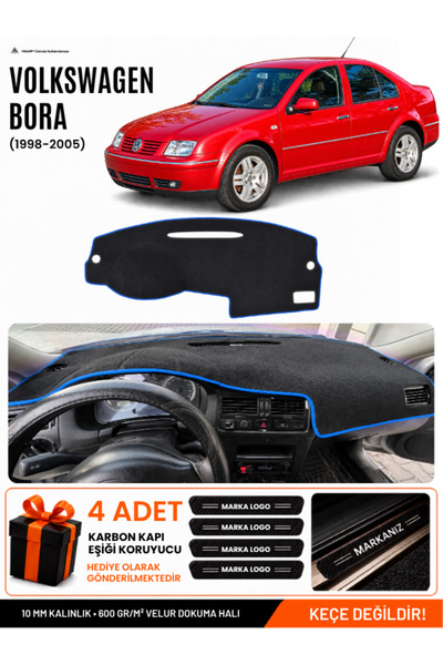 e-biz Volkswagen Bora (1998-2005) Compatible Dashboard Cover, Dashboard Case ...
