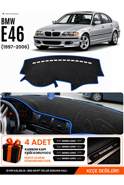 e-biz Bmw E46 (1997-2006) Compatible Glove Box Protection, Glove Box Cover, G...