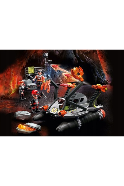 Playmobil DINO RISE 70927 ECHIPA DE GĂURIT