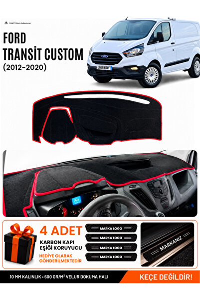 e-biz Ford Transit Custom (2012-2020) Compatible Glove Box Cover, Glove Box C...