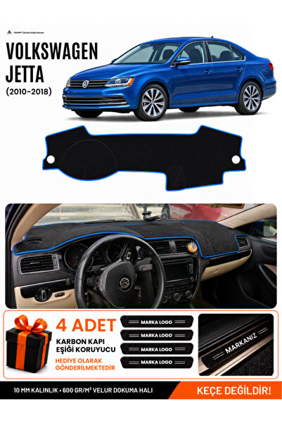 e-biz Volkswagen Jetta (2010-2018) Compatible Dashboard Cover, Dashboard Case...