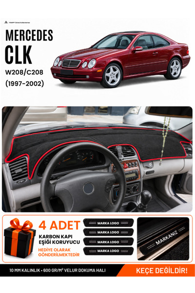 e-biz Mercedes W208-C208 Clk (1997-2002) Compatible Glove Box Cover, Glove Bo...