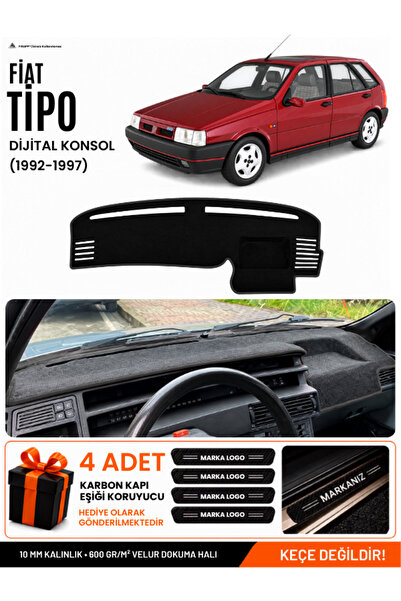 e-biz Fiat Tipo (1992-1997) Digital Console Compatible Glove Box Cover, Glove...
