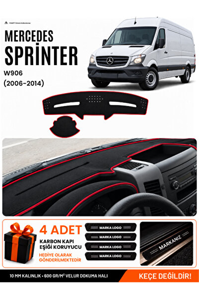 e-biz Mercedes Spri̇nter W906 (2006-2014) Compatible Glove Box Cover, Glove B...