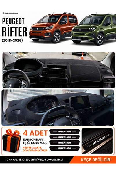 e-biz Peugeot Ri̇fter (2018-2026) Compatible Glove Box Protection, Glove Box ...