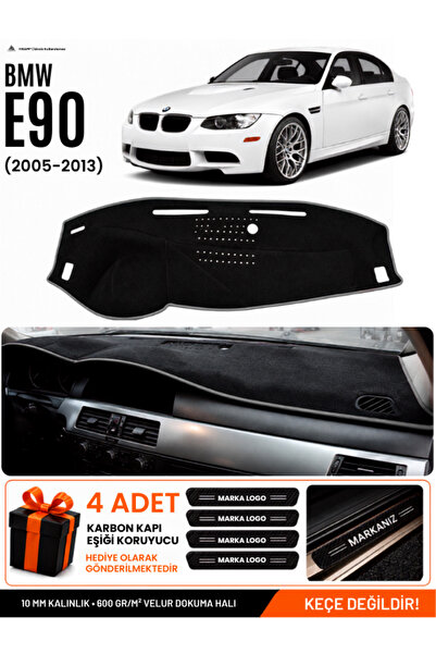 e-biz Bmw E90 (2005-2013) Compatible Glove Box Protection, Glove Box Cover, G...