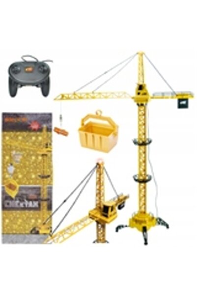 Skleplolki Macara de construcție 128 cm cu sunete și braț mobil - jucărie uri...