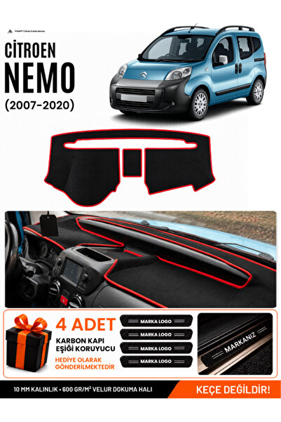 e-biz Citroen Nemo (2007-2020) Compatible Glove Box Cover, Glove Box Case - B...