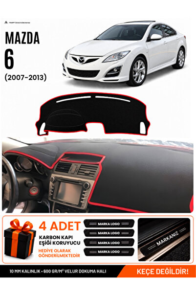 e-biz Mazda 6 (2007-2013) Compatible Glove Box Protection, Glove Box Cover, G...