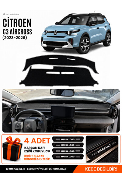 e-biz Citroen C3 Ai̇rcross (2023-2026) Compatible Glove Box Cover, Glove Box ...