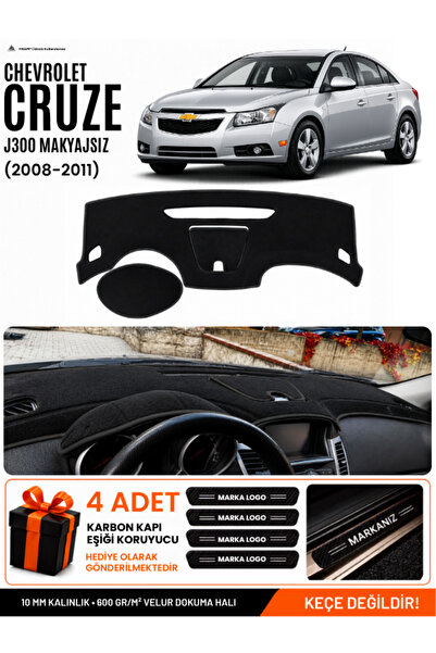 e-biz Chevrolet Cruze J300 Makyajsiz (2008-2011) Compatible Dashboard Cover, ...