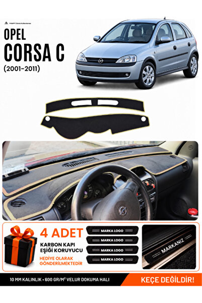 e-biz Opel Corsa C (2001-2011) Compatible Glove Box Protection, Glove Box Cov...