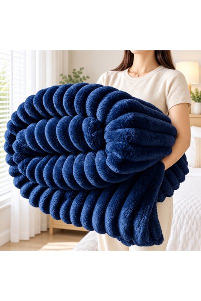 VivaDeco Pătură groasă Cocolino 200X220cm - Cozy Waves V18