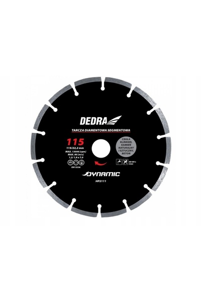 dedra DISC SEGMENTAT DINAMIC 300*25,4 HP2118E