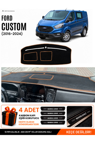 e-biz Ford Transit Custom (2016-2024) Compatible Glove Box Cover, Glove Box C...