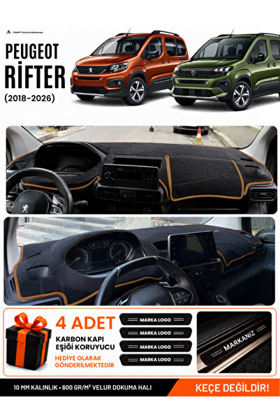 e-biz Peugeot Rifter (2018-2026) Compatible Glove Box Cover, Glove Box Case -...
