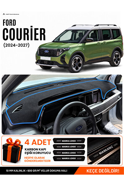 e-biz Ford Courier (2024-2027) Compatible Glove Box Protection, Glove Box Cov...