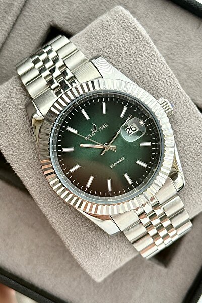 Polo Weil Pl003M Men's Wristwatch with Steel Strap