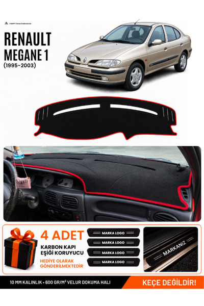 e-biz Renault Megane 1 (1995-2003) Compatible Glove Box Cover, Glove Box Case...