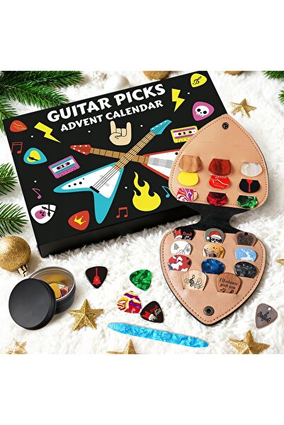 NO BRAND CALENDARUL DE ADVENT PENTRU CHITARIST PIETRICELE DE CHITARĂ CADOU DE...