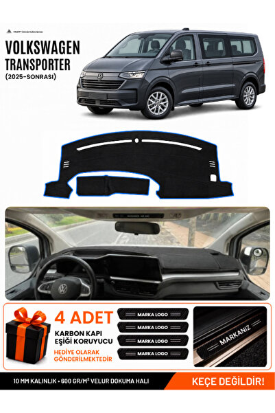 e-biz Volkswagen Transporter (2025-Later) Compatible Dashboard Cover, Dashboa...