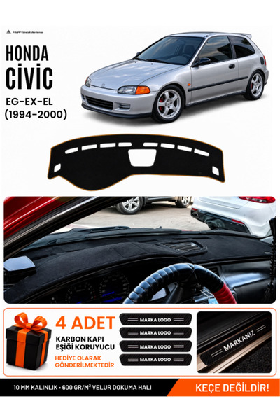 e-biz Honda Civic Eg-Ex-El (1994-2000) Compatible Torpedo Cover, Torpedo Case...