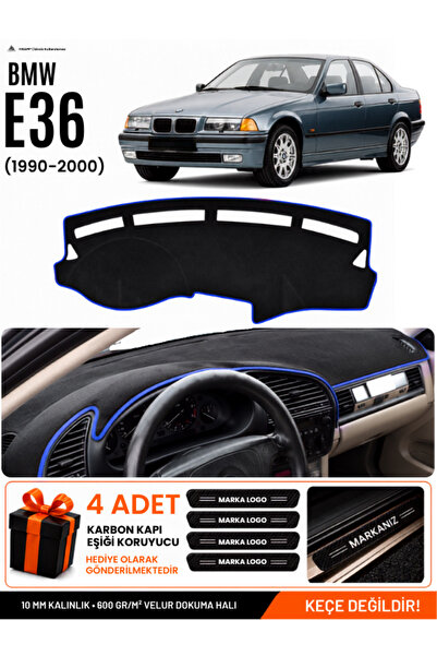 e-biz Bmw E36 (1990-2000) Compatible Glove Box Protection, Glove Box Cover, G...