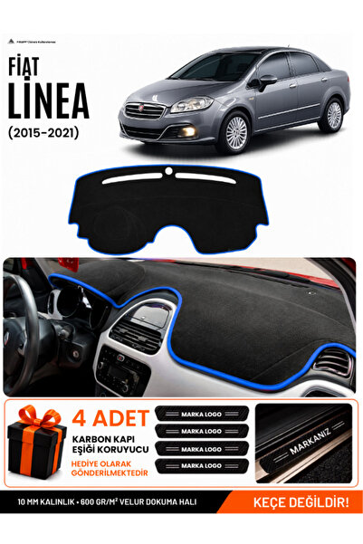 e-biz Fiat Linea Urban (2015-2021) Compatible Dashboard Cover, Dashboard Case...