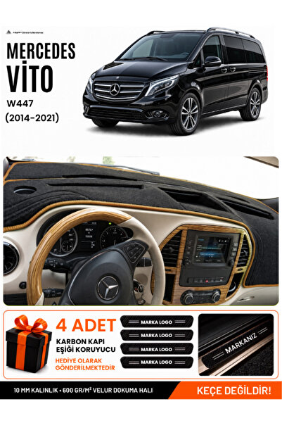 e-biz Mercedes Vi̇to W447 (2014-2021) Compatible Glove Box Cover, Glove Box C...