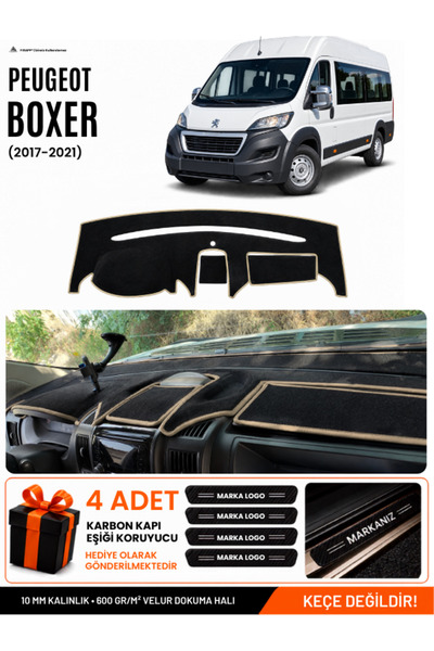 e-biz Peugeot Boxer (2017-2021) Compatible Glove Box Protection, Glove Box Co...
