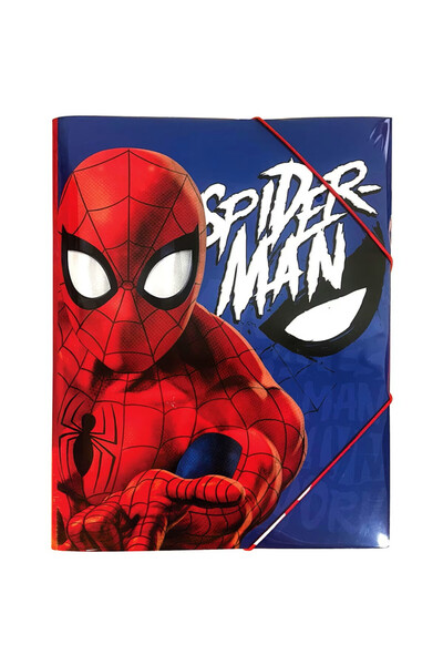 Javoli Spiderman Web Head A/4 rubber folder