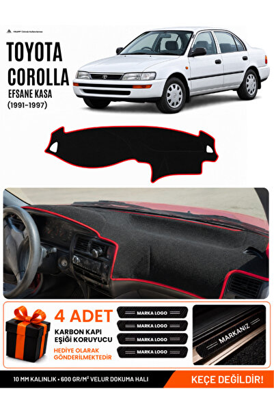 e-biz Toyota Corolla Legendary Model (1991-1997) Compatible Dashboard Cover, ...
