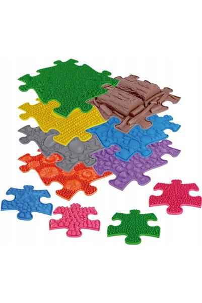 Muffik Set Ortopedic Senzorial pentru Ochi 11 în 1 MEDIU 11 Puzzle-uri Senzor...