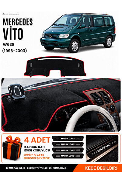 e-biz Mercedes Vito W638 (1996-2003) Compatible Glove Box Cover, Glove Box Ca...